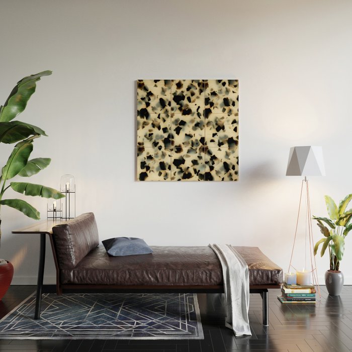 Ivory Acetate Tortoise Shell Wood Wall Art Gallery Image 2
