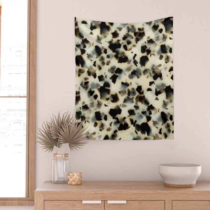 Ivory Acetate Tortoise Shell Wall Tapestry Gallery Image 2