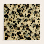 Ivory Acetate Tortoise Shell Wood Wall Art Gallery Image 1