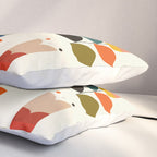 mid modern geometric spring Pillow Sham Gallery Image 3