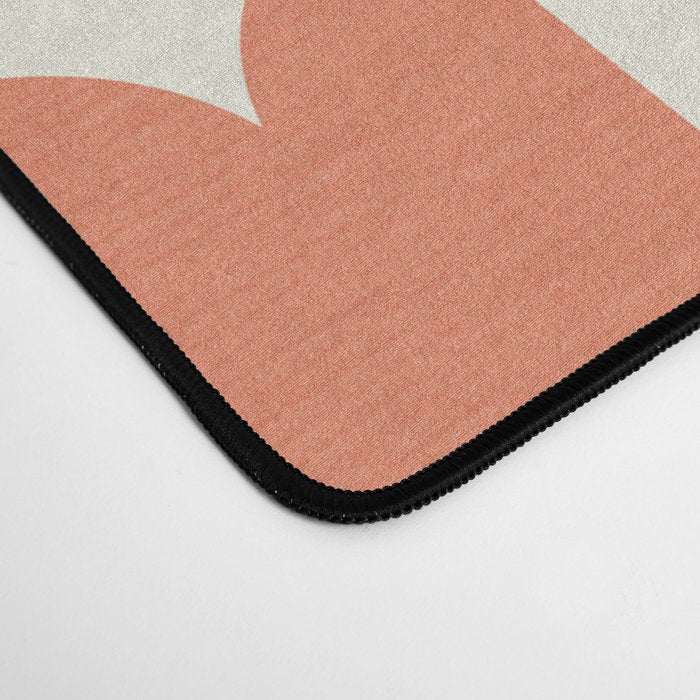 mid modern geometric spring Desk Mat Gallery Image 4