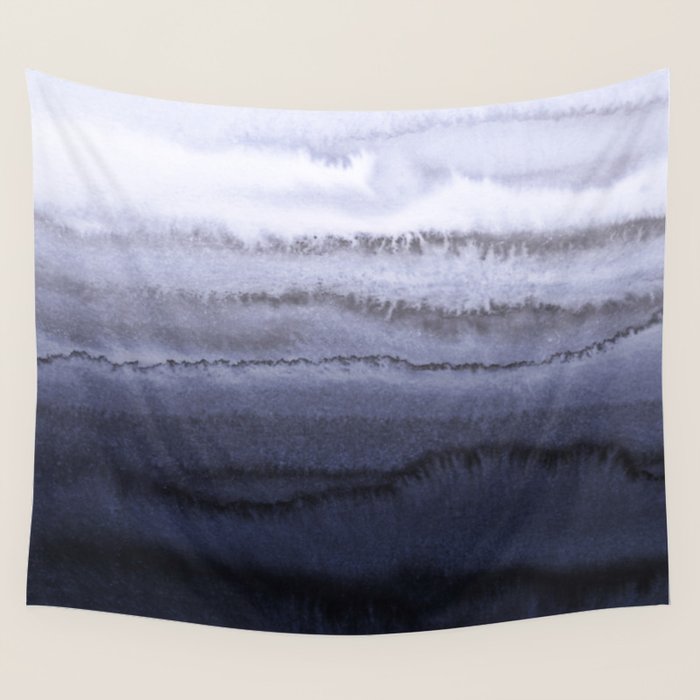 WITHIN THE TIDES BLUE Wall Tapestry Gallery Image 4