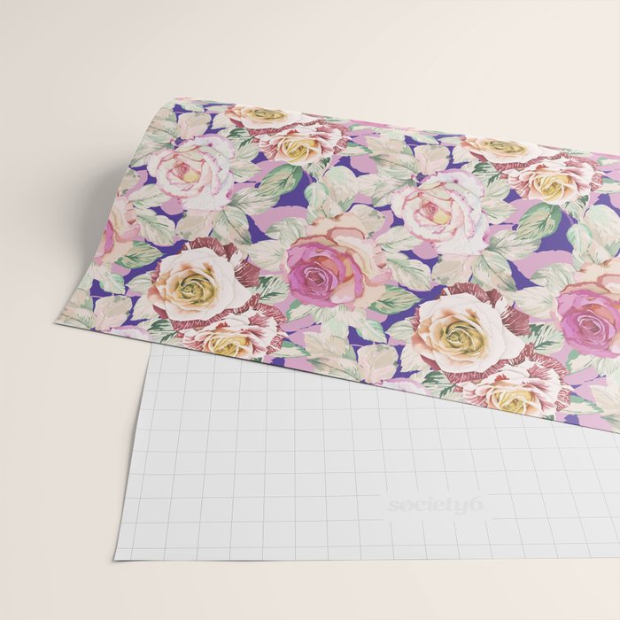 The lush garden in bloom P Wrapping Paper Gallery Image 2