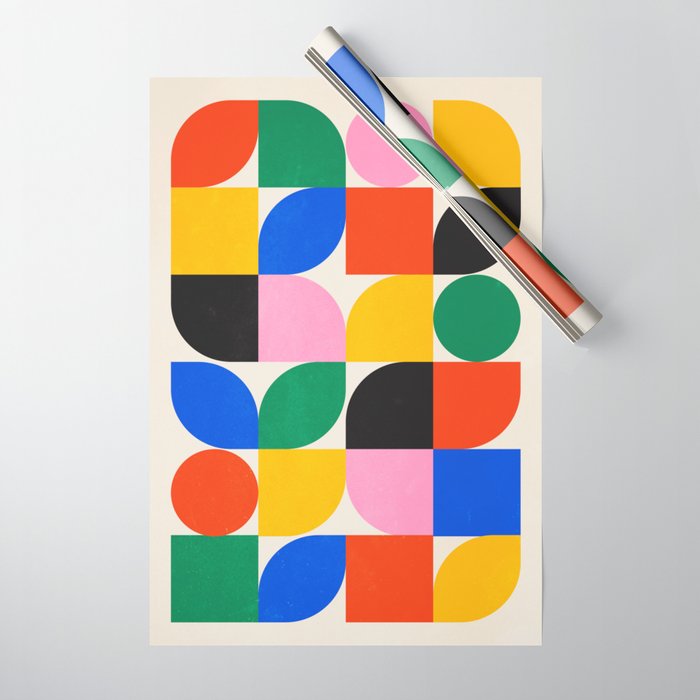 BAUHAUS 06: Exhibition 1923 | Mid Century Series  Wrapping Paper Gallery Image 1