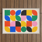 BAUHAUS 06: Exhibition 1923 | Mid Century Series  Outdoor Rug Gallery Image 1