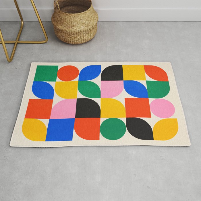 BAUHAUS 06: Exhibition 1923 | Mid Century Series  Rug Gallery Image 1