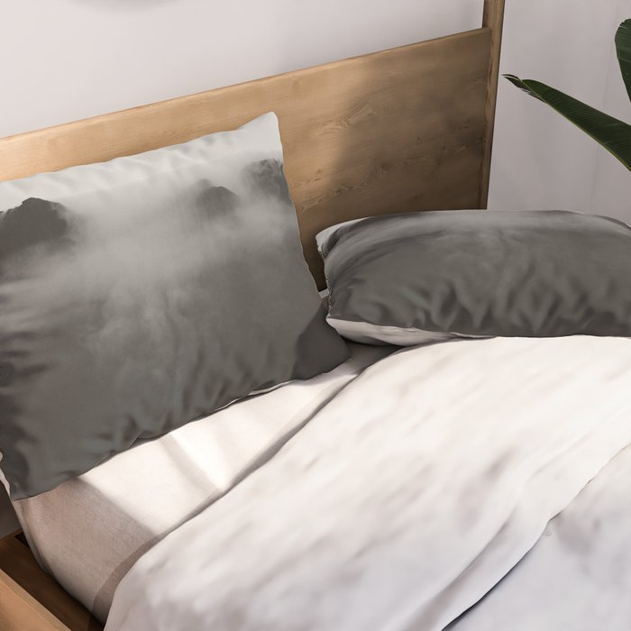 Cloudfall -  Landscape and Nature Photography Pillow Sham Gallery Image 2