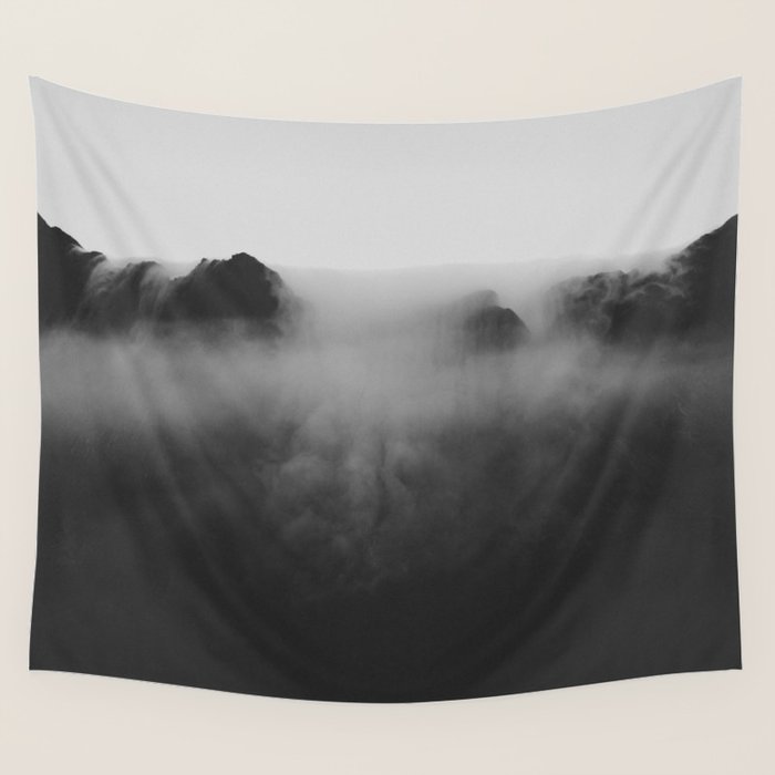 Cloudfall -  Landscape and Nature Photography Wall Tapestry Gallery Image 1