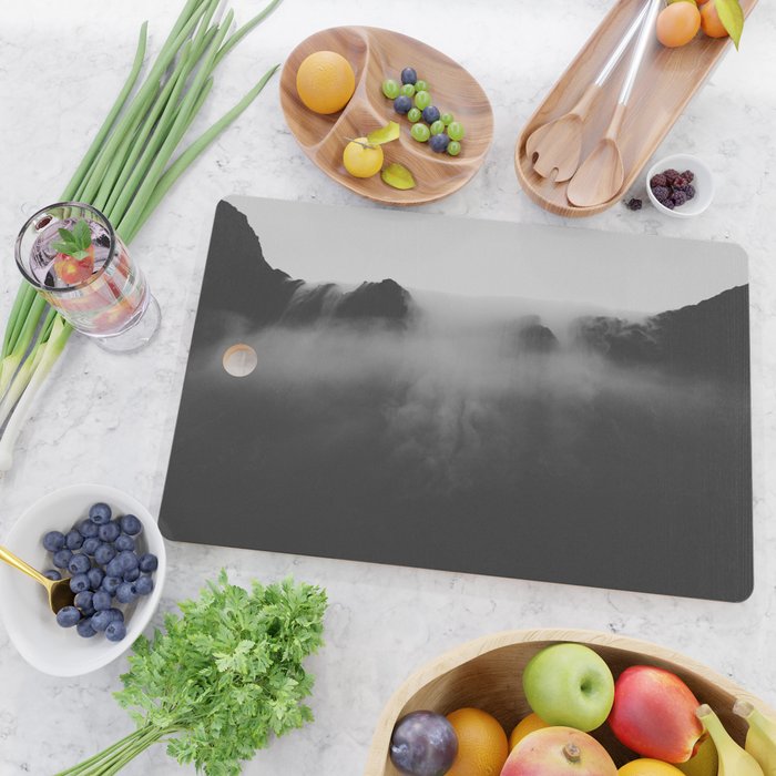 Cloudfall -  Landscape and Nature Photography Cutting Board Gallery Image 2