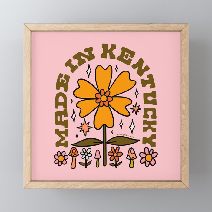 Made In Kentucky Mini Art Print Gallery Image 1