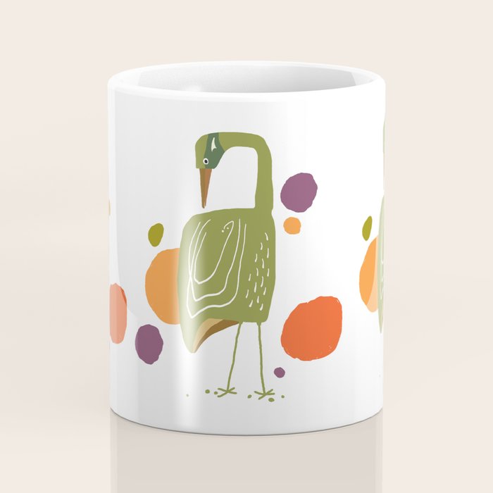 Quirky Brolga Coffee Mug Gallery Image 4