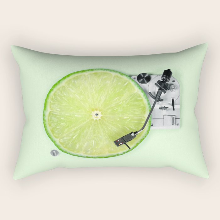 LIME DJ Rectangular Pillow Gallery Image 1