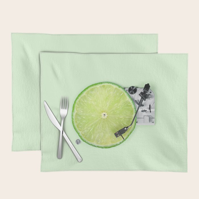 LIME DJ Placemat Gallery Image 1