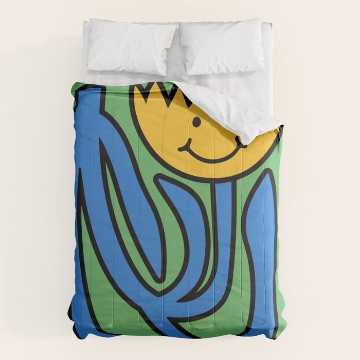 THE FLOWER OF JOY 02 Comforter Gallery Image 1