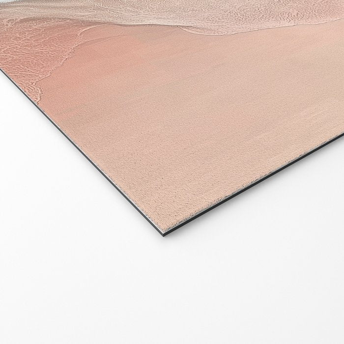 Peach Sand and Blue Sea - Coastal Aerial Photography Welcome Mat Gallery Image 2