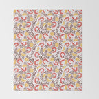 Citrus Shrimp Delight Throw Blanket Gallery Image 2