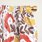 Citrus Shrimp Delight Window Curtain Gallery Image 2