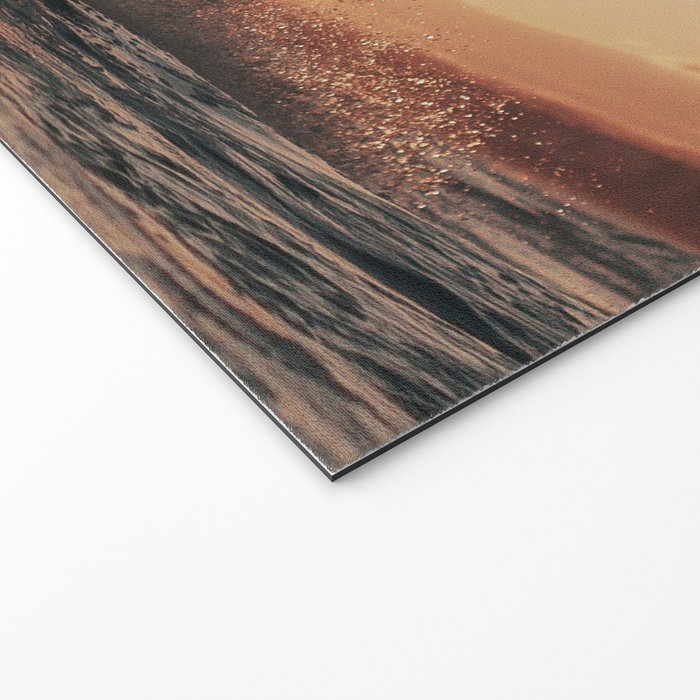Space Surfer - Futuristic Surf Photo Art Print - Astronaut Riding a Wave Welcome Mat Gallery Image 2