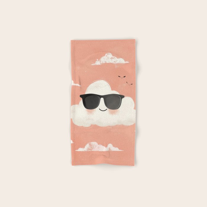 Too Cool to Rain Bath Towel Gallery Image 1