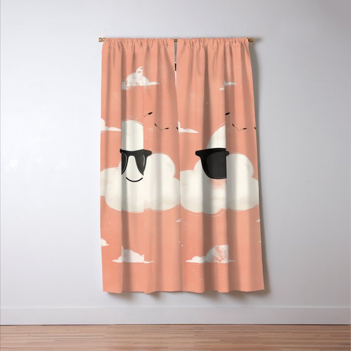 Too Cool to Rain Window Curtain Gallery Image 3