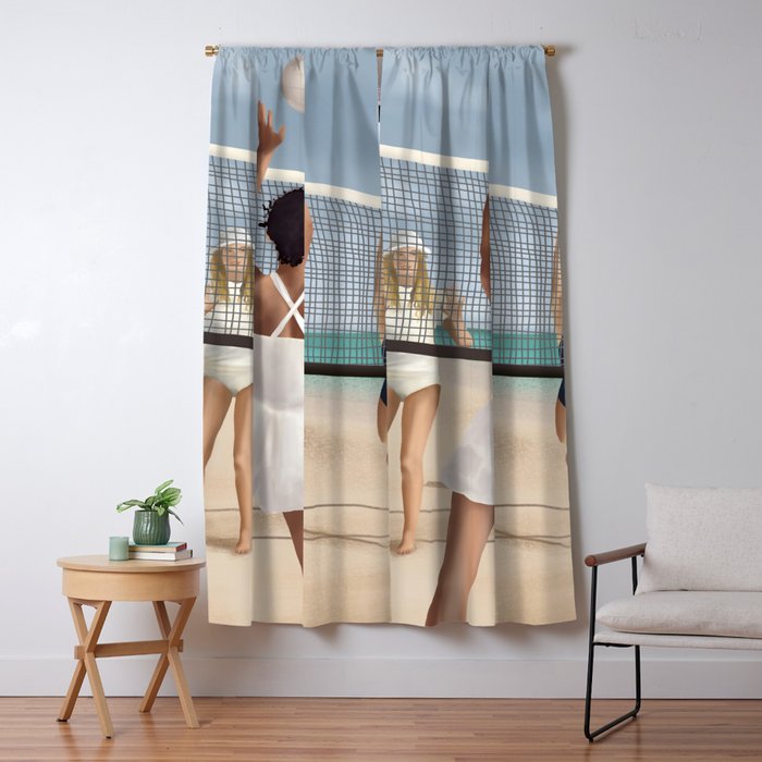 Sand and Sunshine Window Curtain Gallery Image 5