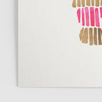 Mexican Donkey PinÌata - Pink & Rose Gold Palette Poster Gallery Image 3