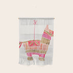 Mexican Donkey PinÌata - Pink & Rose Gold Palette Wall Hanging Gallery Image 1