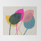 hosta 6 Throw Blanket Gallery Image 2