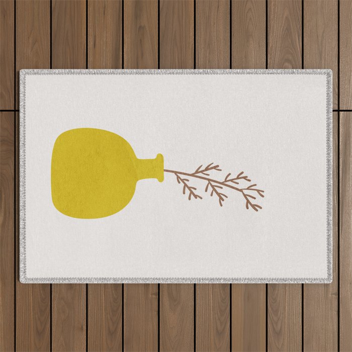 Little Vase Design 3 Outdoor Rug Gallery Image 1