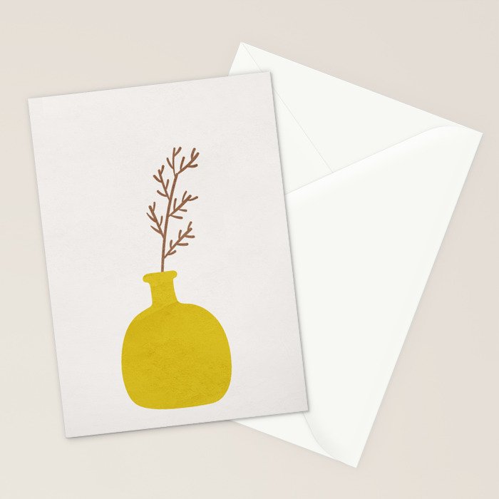 Little Vase Design 3 Stationery Card Gallery Image 2