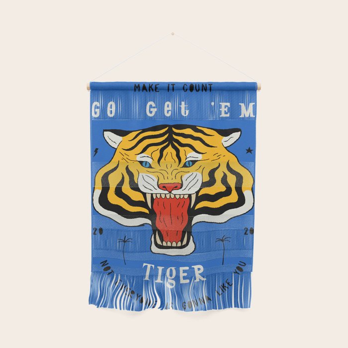 Go Get 'Em Tiger Wall Hanging Gallery Image 1