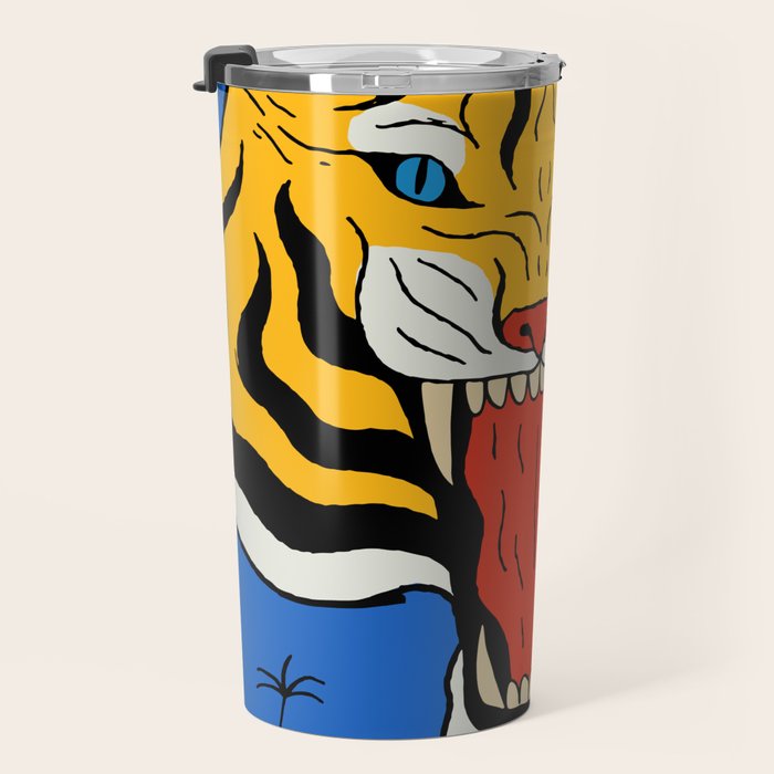 Go Get 'Em Tiger Travel Mug Gallery Image 3