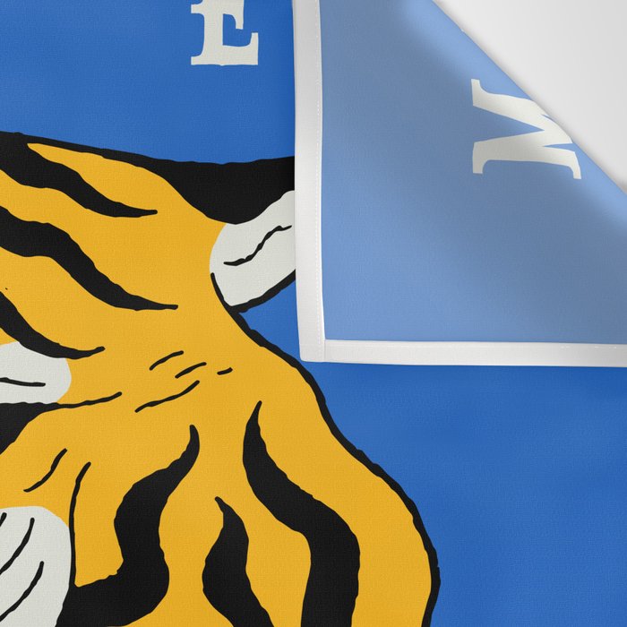 Go Get 'Em Tiger Wall Tapestry Gallery Image 3