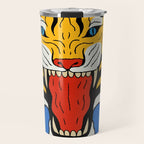 Go Get 'Em Tiger Travel Mug Gallery Image 1
