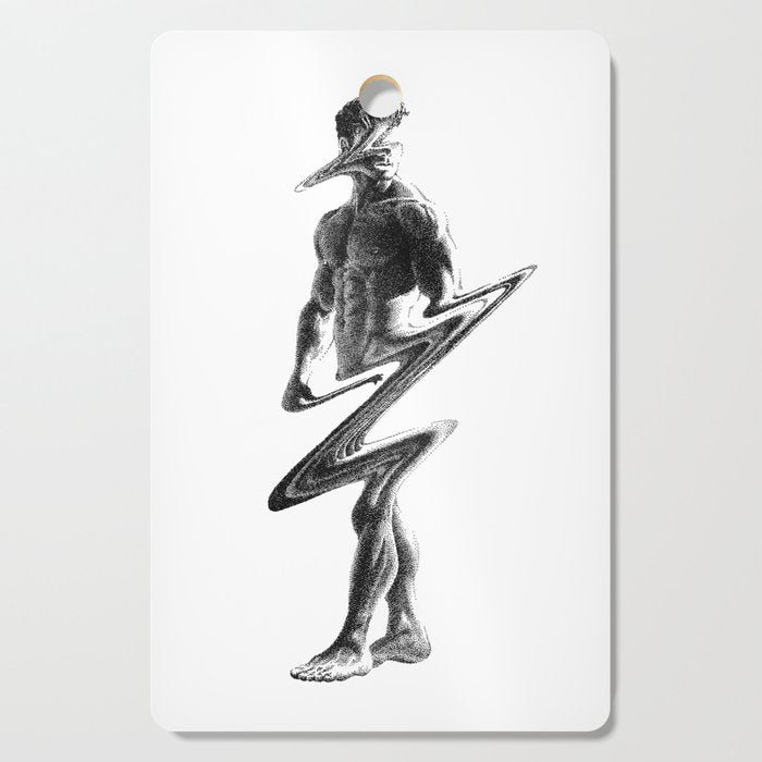 Wavy 2 - NOODDOODs Cutting Board Gallery Image 1