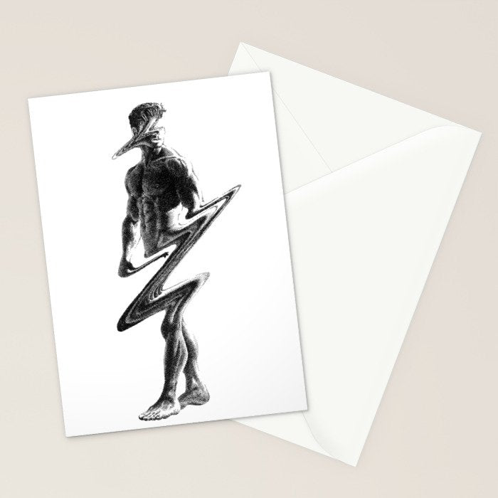 Wavy 2 - NOODDOODs Stationery Card Gallery Image 2