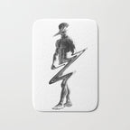 Wavy 2 - NOODDOODs Bath Mat Gallery Image 1