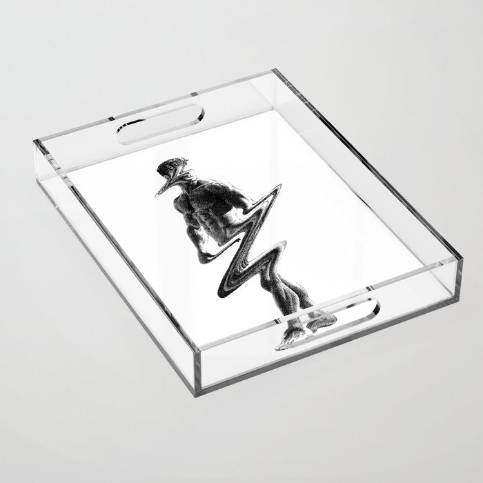 Wavy 2 - NOODDOODs Acrylic Tray Gallery Image 1