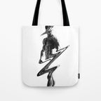 Wavy 2 - NOODDOODs Tote Bag Gallery Image 1