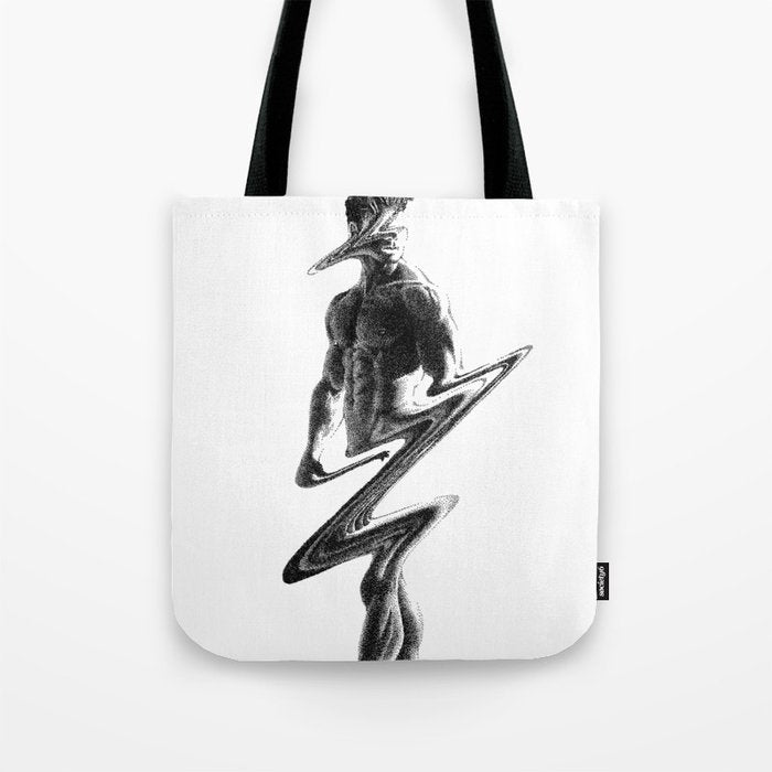 Wavy 2 - NOODDOODs Tote Bag Gallery Image 1