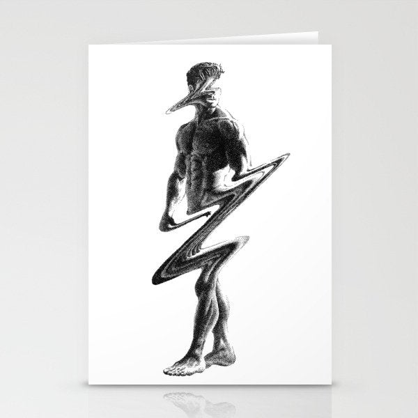 Wavy 2 - NOODDOODs Stationery Card Gallery Image 2