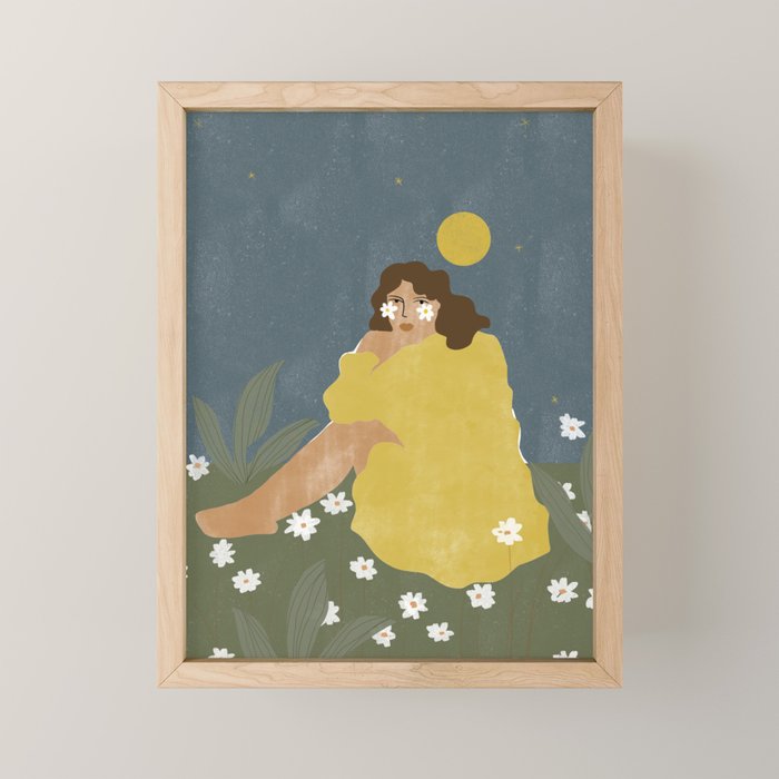 Sun don't shine Mini Art Print Gallery Image 1