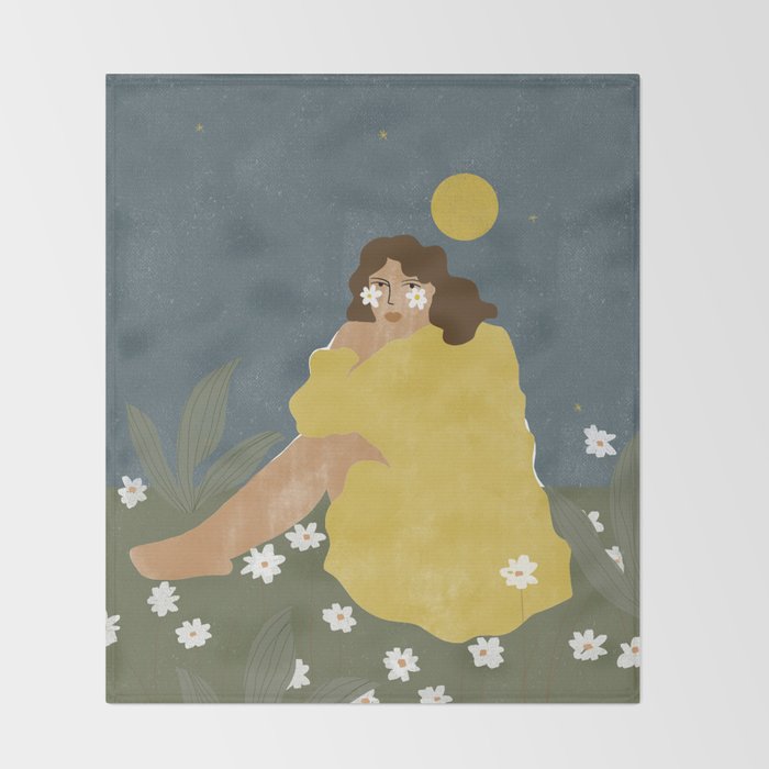 Sun don't shine Throw Blanket Gallery Image 2