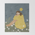 Sun don't shine Throw Blanket Gallery Image 2