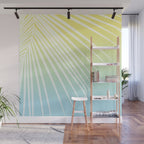 Pastel Palm 03 Wall Mural Gallery Image 1