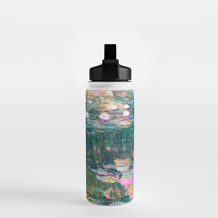 water lilies : Monet Water Bottle Gallery Image 2
