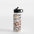 Moths of North America Pattern Water Bottle Gallery Image 1