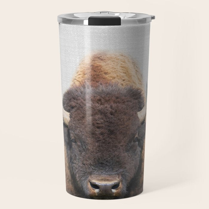 Buffalo - Colorful Travel Mug Gallery Image 1