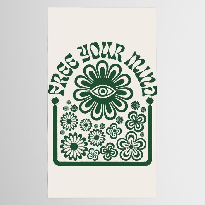 Free your Mind Tablecloth Gallery Image 2