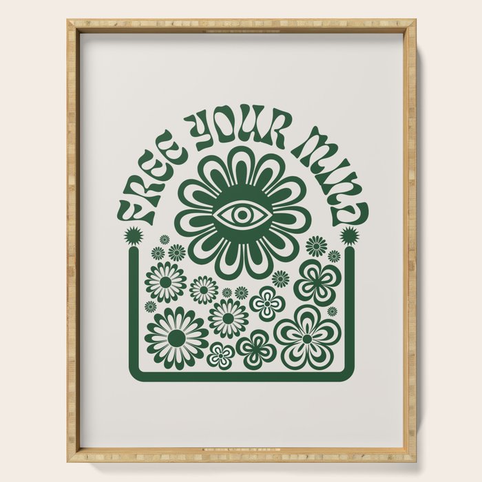 Free your Mind Serving Tray Gallery Image 1